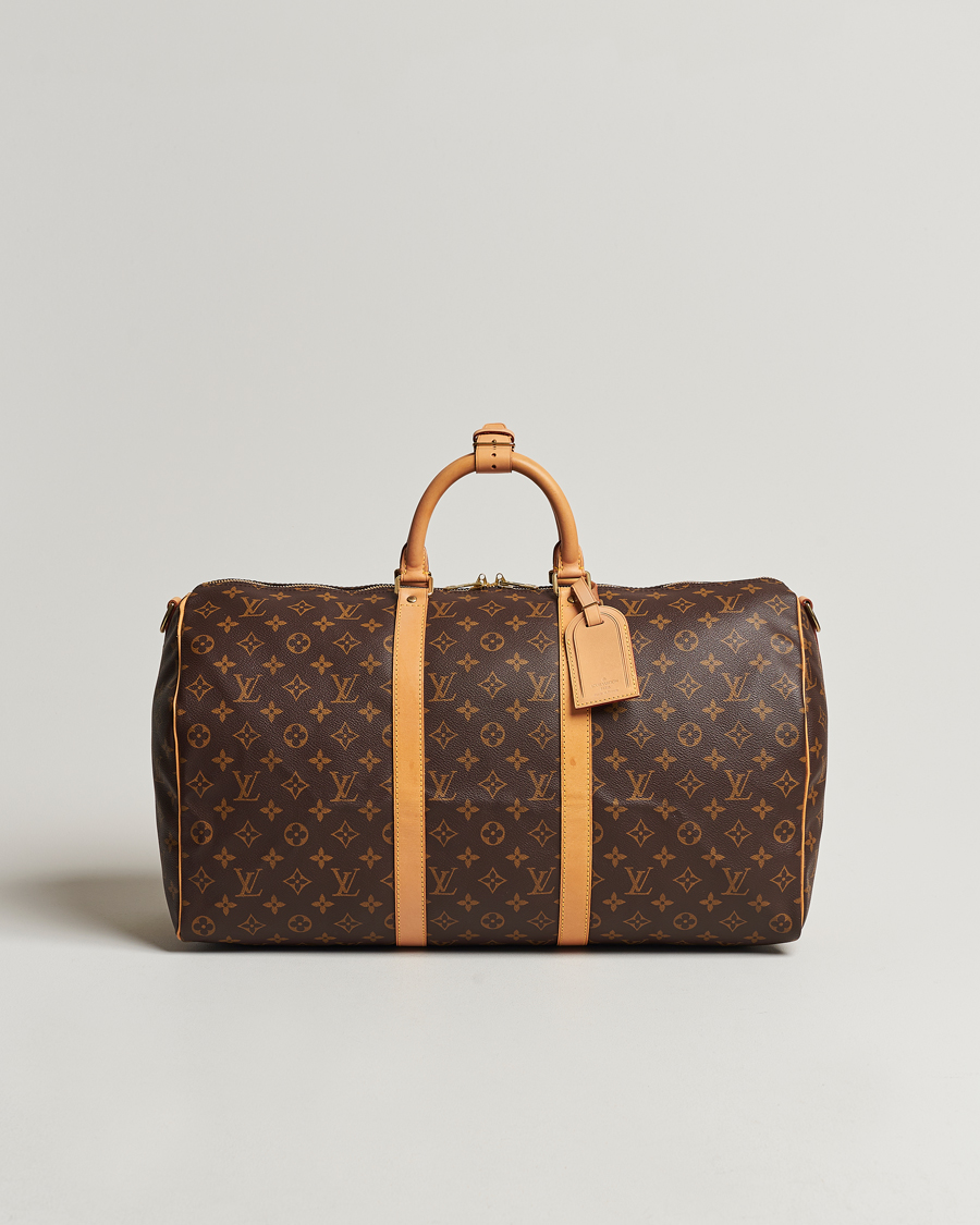 Heren | Louis Vuitton Pre-Owned Keepall Bandoulière 50 Bag Monogram  | Louis Vuitton Pre-Owned | Keepall Bandoulière 50 Bag Monogram 