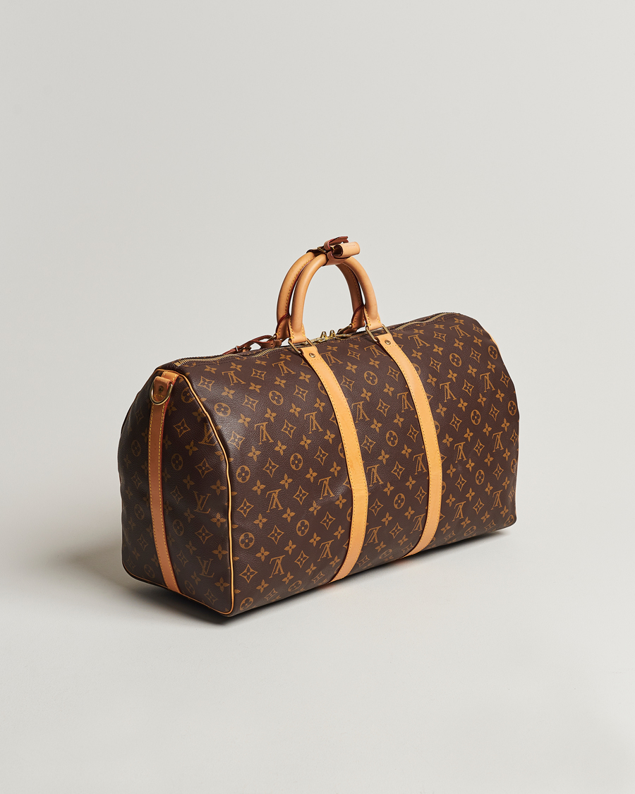 Heren | Louis Vuitton Pre-Owned Keepall Bandoulière 50 Bag Monogram  | Louis Vuitton Pre-Owned | Keepall Bandoulière 50 Bag Monogram 