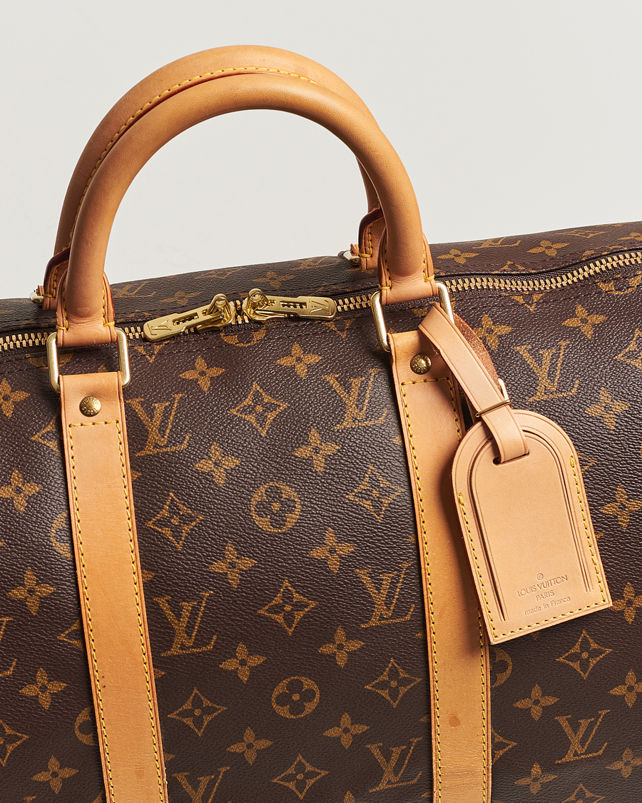 Heren | Louis Vuitton Pre-Owned Keepall Bandoulière 50 Bag Monogram  | Louis Vuitton Pre-Owned | Keepall Bandoulière 50 Bag Monogram 