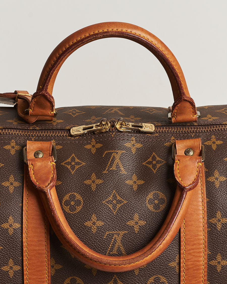 Heren | Louis Vuitton Pre-Owned Keepall 60 Bag Monogram | Louis Vuitton Pre-Owned | Keepall 60 Bag Monogram