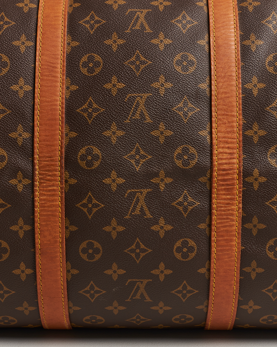 Heren | Louis Vuitton Pre-Owned Keepall 60 Bag Monogram | Louis Vuitton Pre-Owned | Keepall 60 Bag Monogram