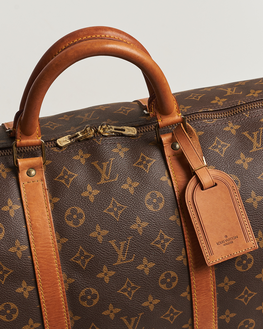 Heren | Louis Vuitton Pre-Owned Keepall 60 Bag Monogram | Louis Vuitton Pre-Owned | Keepall 60 Bag Monogram