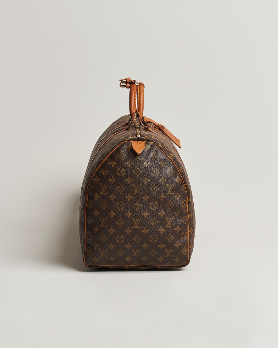Heren | Louis Vuitton Pre-Owned Keepall 60 Bag Monogram | Louis Vuitton Pre-Owned | Keepall 60 Bag Monogram