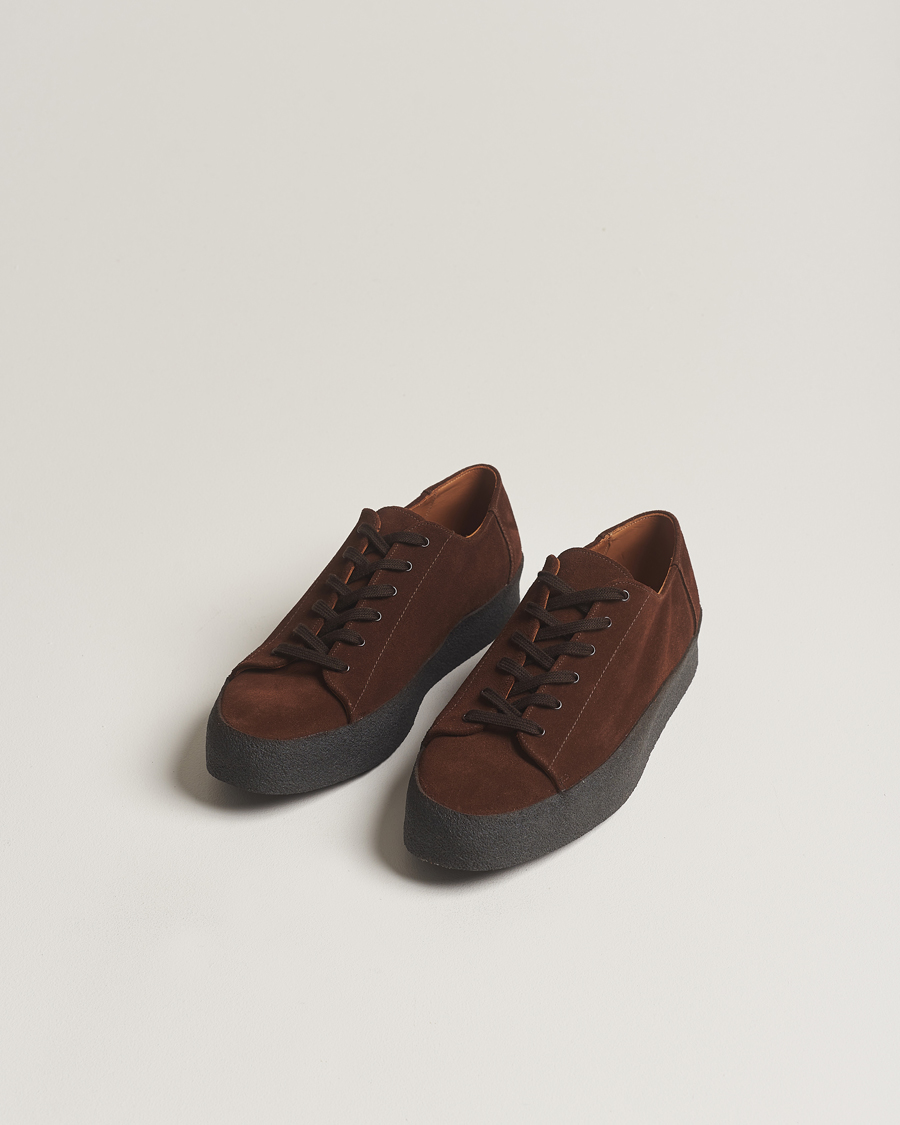 Heren | Sneakers | Sanders | Ash Suede Monkey Shoe Polo Snuff