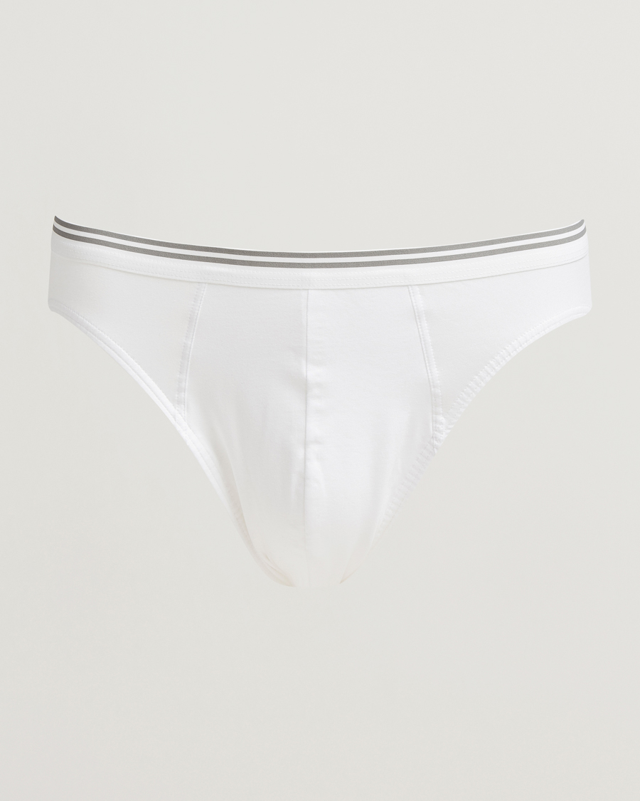 Heren | Ondergoed | Zimmerli of Switzerland | Pure Comfort Briefs White