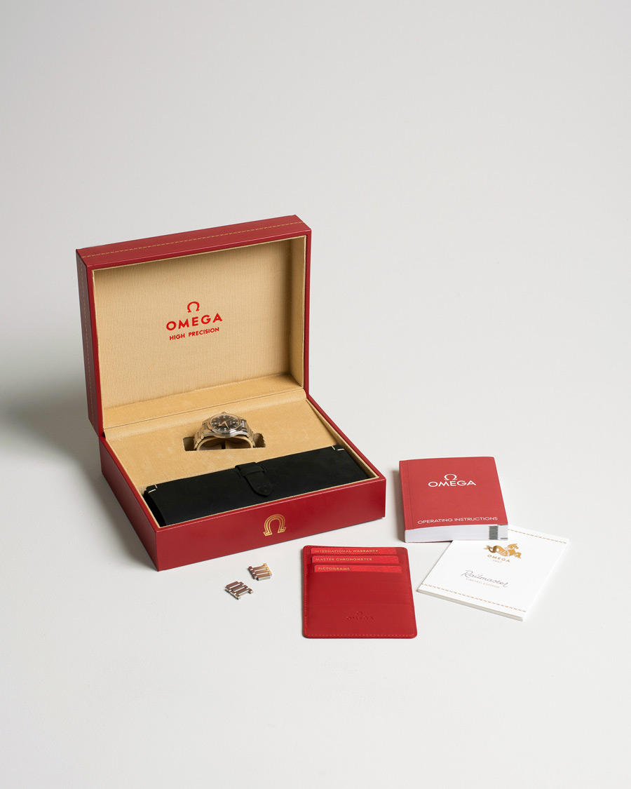 Heren | Omega Pre-Owned Railmaster The 1957 Trilogy Limited Edition Silver | Omega Pre-Owned | Railmaster The 1957 Trilogy Limited Edition Silver