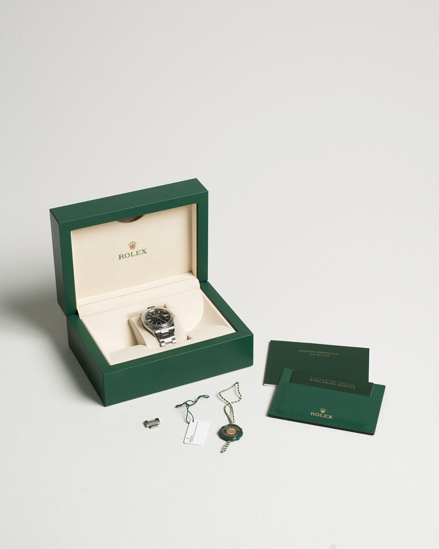 Heren | Rolex Pre-Owned Datejust Blue 126200 Silver | Rolex Pre-Owned | Datejust Blue 126200 Silver