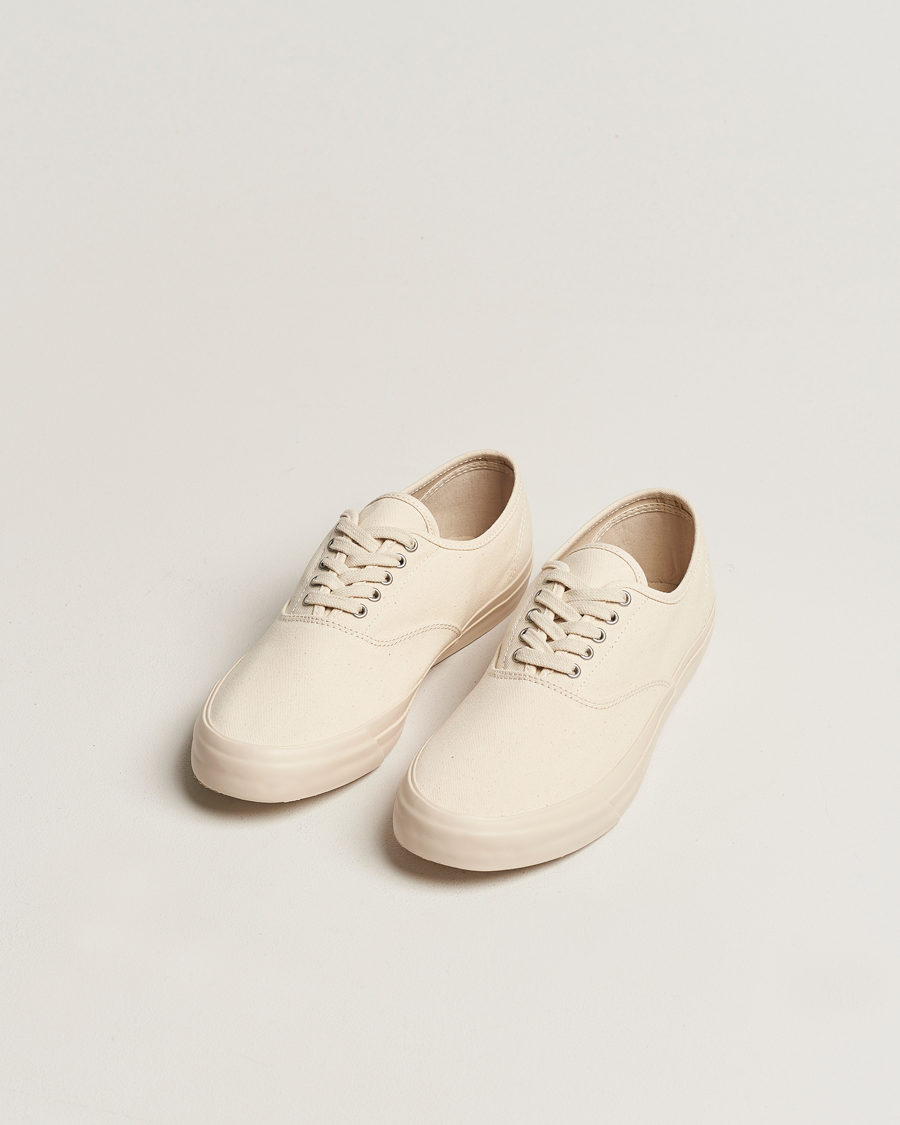 Heren | Witte sneakers | BEAMS PLUS | x Sperry Canvas Sneakers Ivory