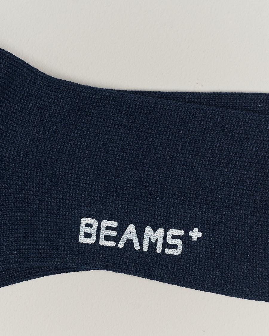 Heren | Sokken | BEAMS PLUS | Schoolboy Socks Navy/Red