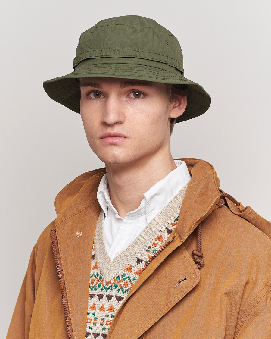 Heren | BEAMS PLUS Ripstop Jungle Hat Olive | BEAMS PLUS | Ripstop Jungle Hat Olive