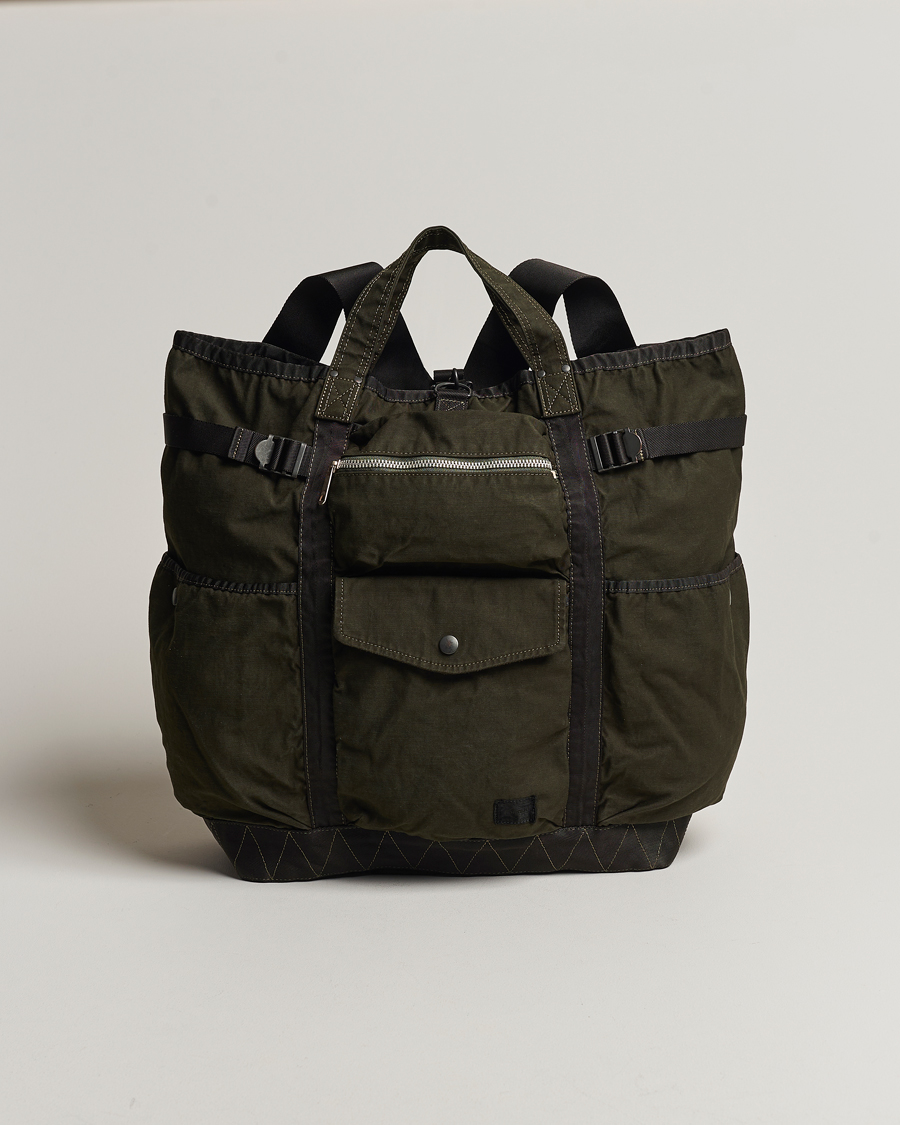 Heren | Tassen | Porter-Yoshida & Co. | Crag 2Way Rucksack Khaki