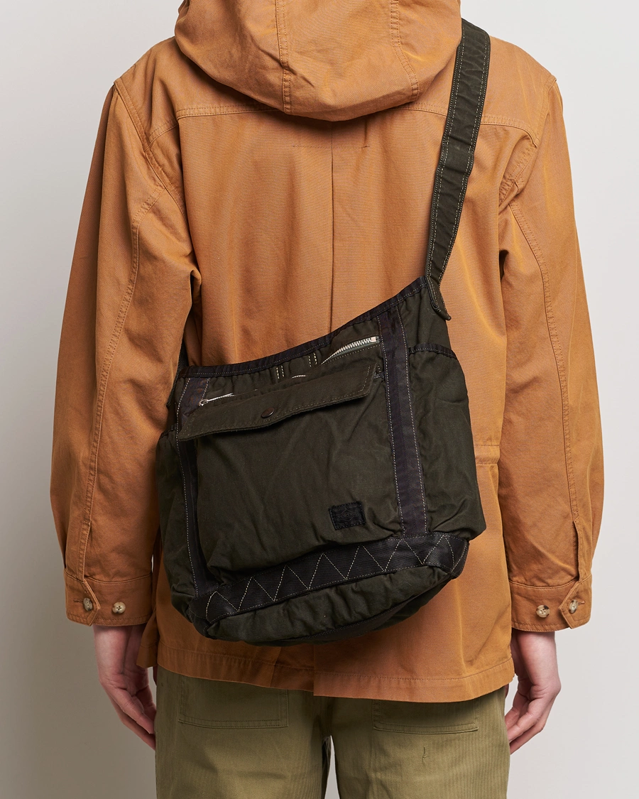 Heren | Schoudertassen | Porter-Yoshida & Co. | Crag Shoulder Bag Khaki