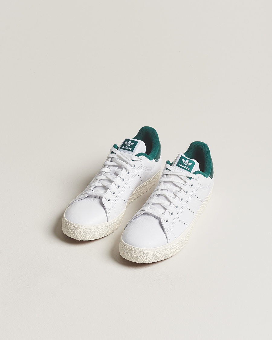 Heren | Witte sneakers | adidas Originals | Stan Smith B-Side Sneaker White/Green