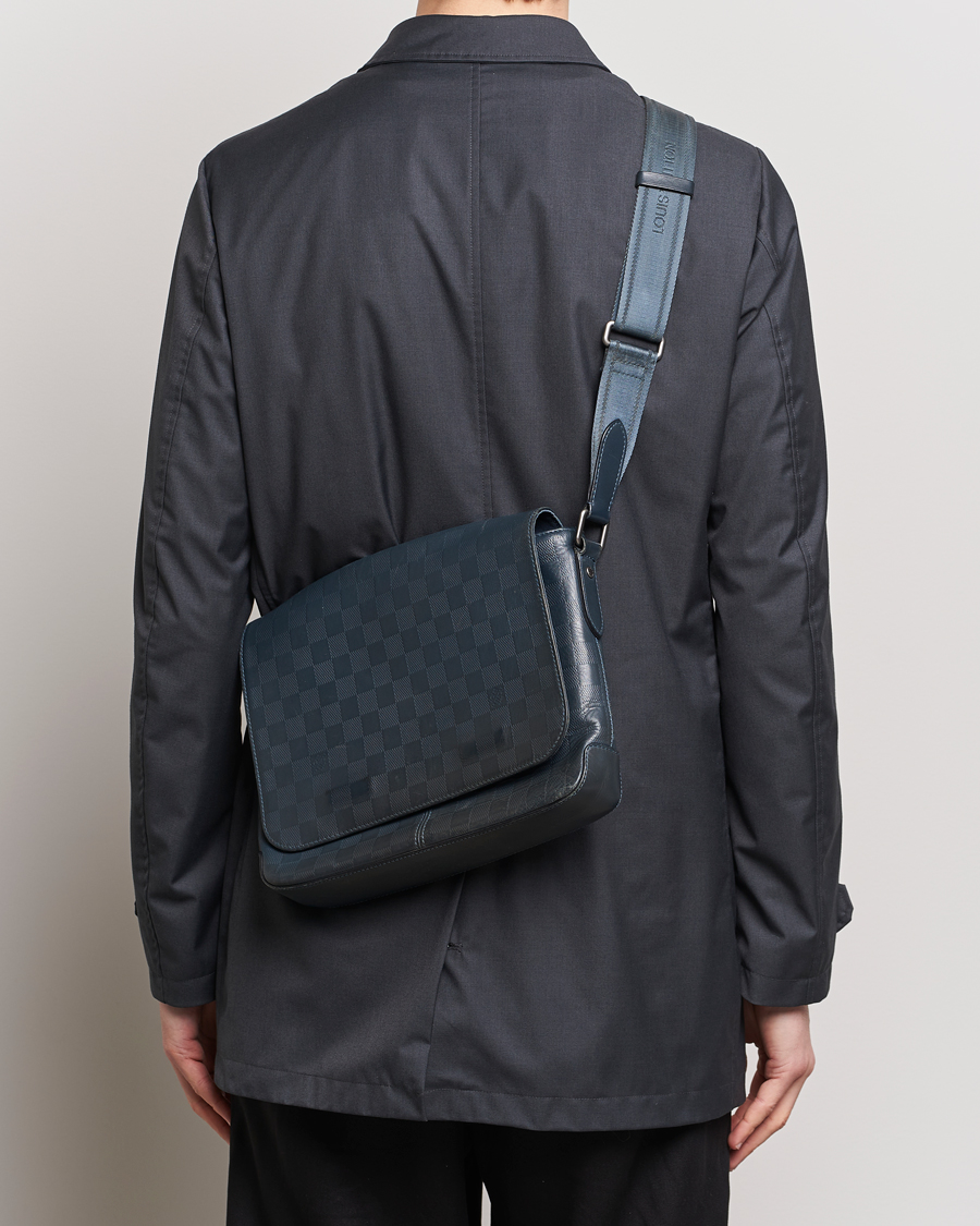 Heren | Pre-owned Accessoires | Louis Vuitton Pre-Owned | District PM Messenger Bag Damier Infini 