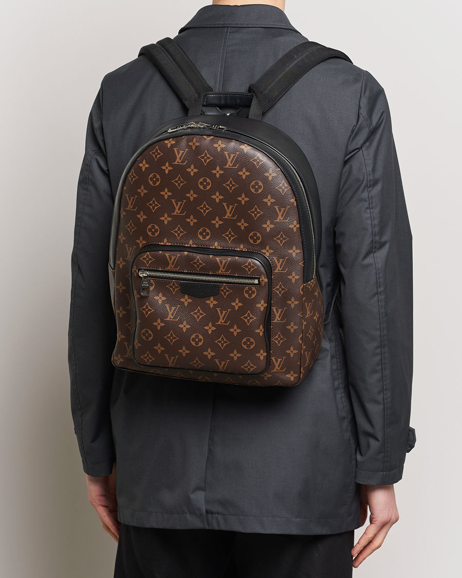 Heren | Accessoires | Louis Vuitton Pre-Owned | Josh Macassar Backpack Monogram 
