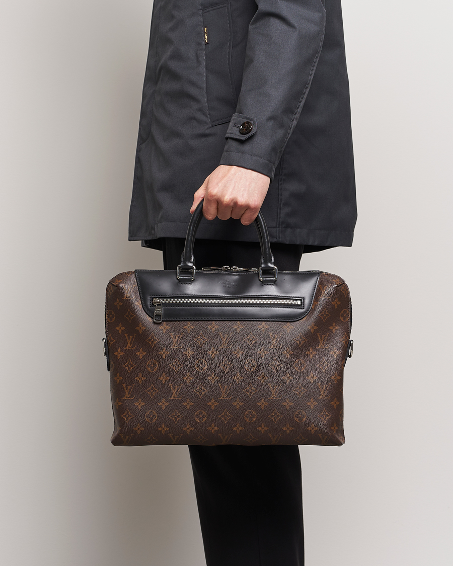Heren | Pre-Owned & Vintage Bags | Louis Vuitton Pre-Owned | Porte Documents Jour Document Bag Monogram 
