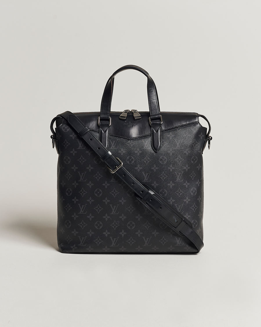 Heren | Louis Vuitton Pre-Owned Explorer Tote Bag Monogram Eclipse  | Louis Vuitton Pre-Owned | Explorer Tote Bag Monogram Eclipse 