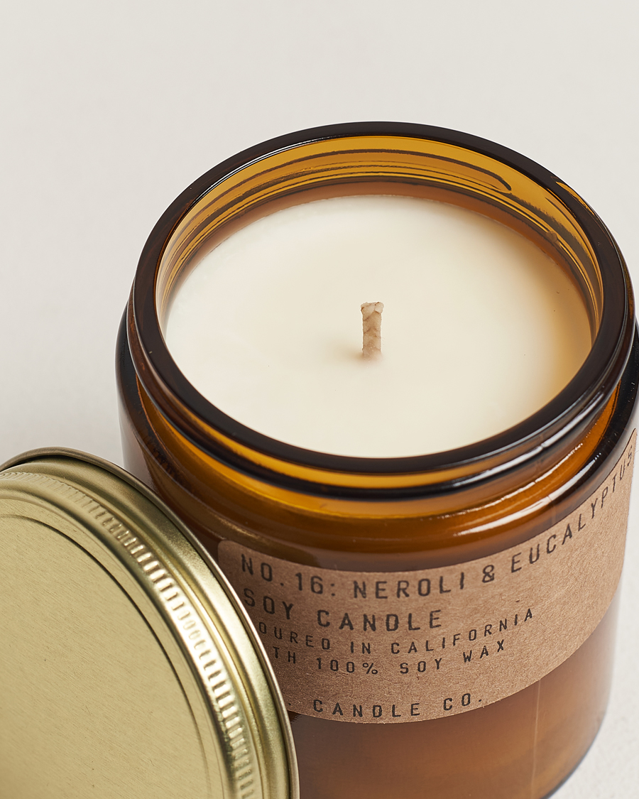 Heren | Geurkaarsen | P.F. Candle Co. | Soy Candle No.16 Neroli & Eucalyptus 204g 