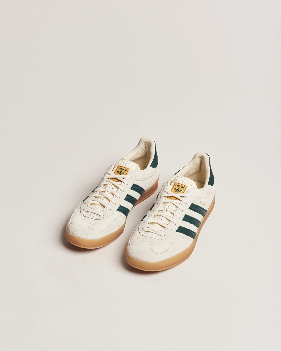 Heren | adidas Originals | adidas Originals | Gazelle Indoor Sneaker White/Green