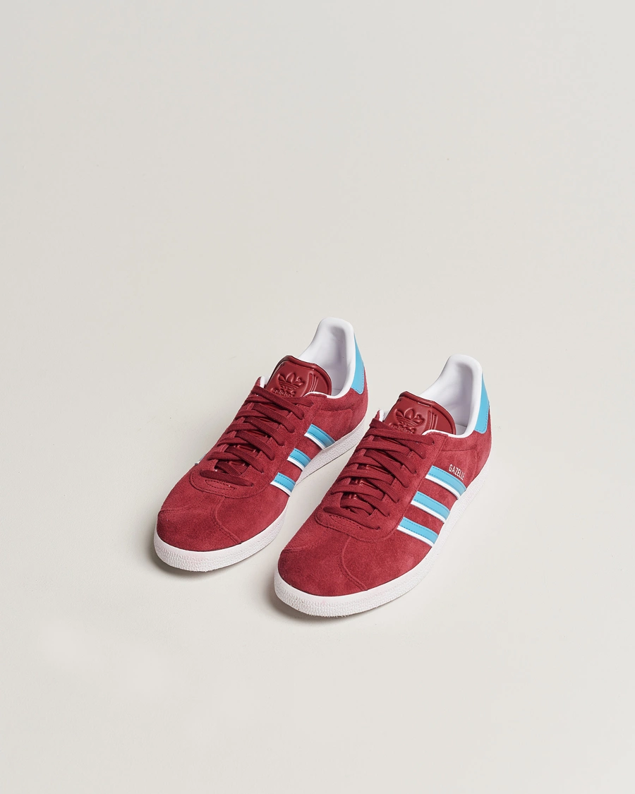 Heren | Lage sneakers | adidas Originals | Gazelle Sneaker Burgundy/Blue