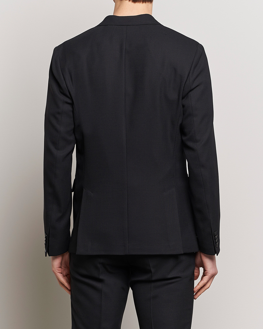 Heren | Blazers | J.Lindeberg | Hopper Active Hopsack Blazer Black