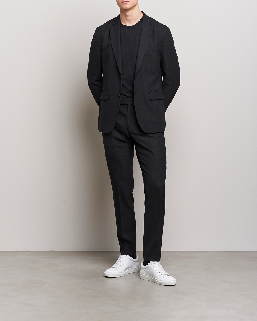 Heren | Broeken | J.Lindeberg | Grant Active Hopsack Pants Black
