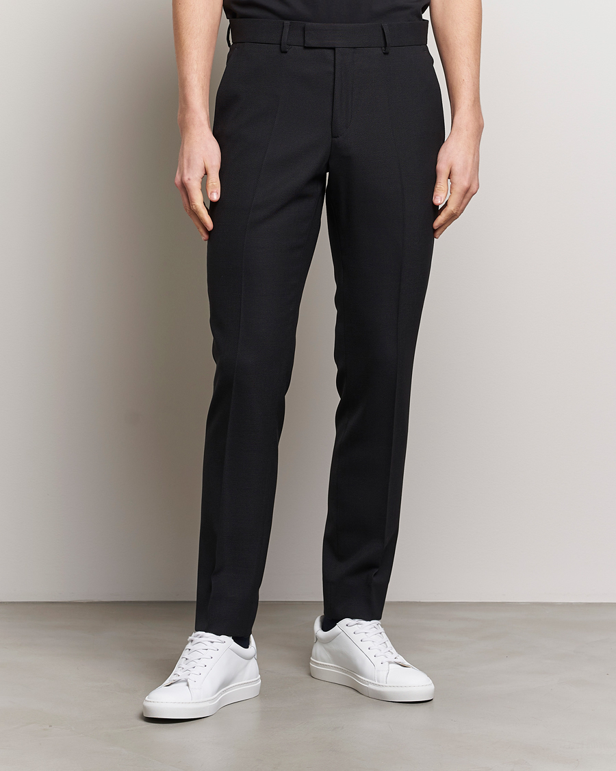 Heren | Pakbroeken | J.Lindeberg | Grant Active Hopsack Pants Black