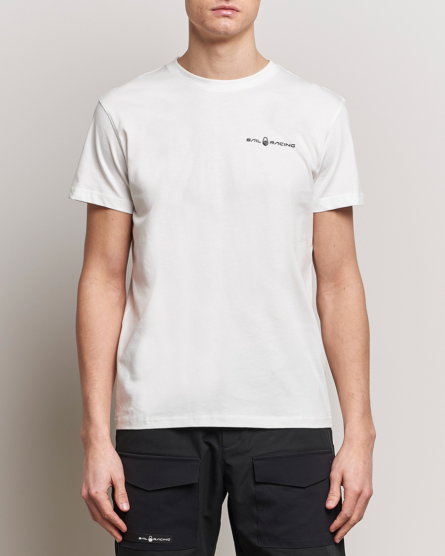 Heren | T-shirts met korte mouwen | Sail Racing | Bowman Crew Neck T-Shirt Storm White
