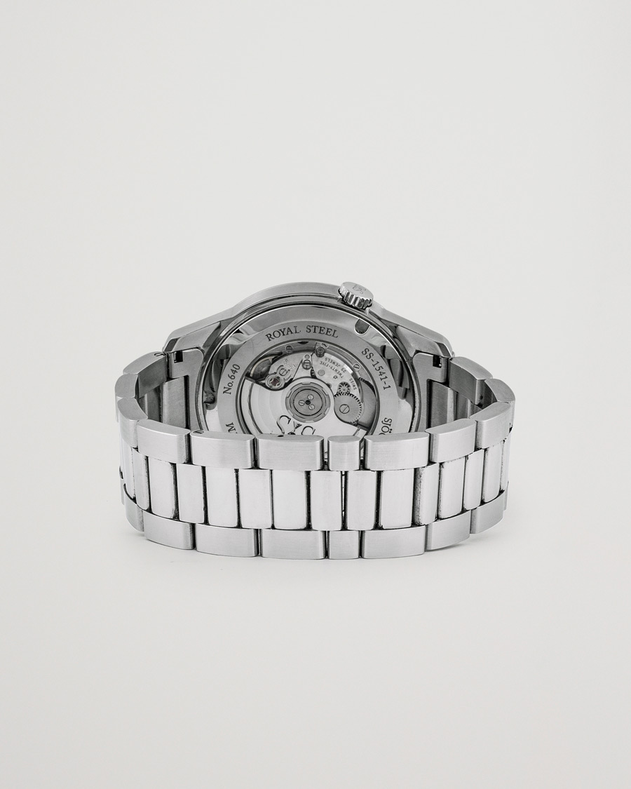 Gebruikt | Pre-Owned & Vintage Watches | Sjöö Sandström Pre-Owned | Royal Steel Classic 41mm  Silver