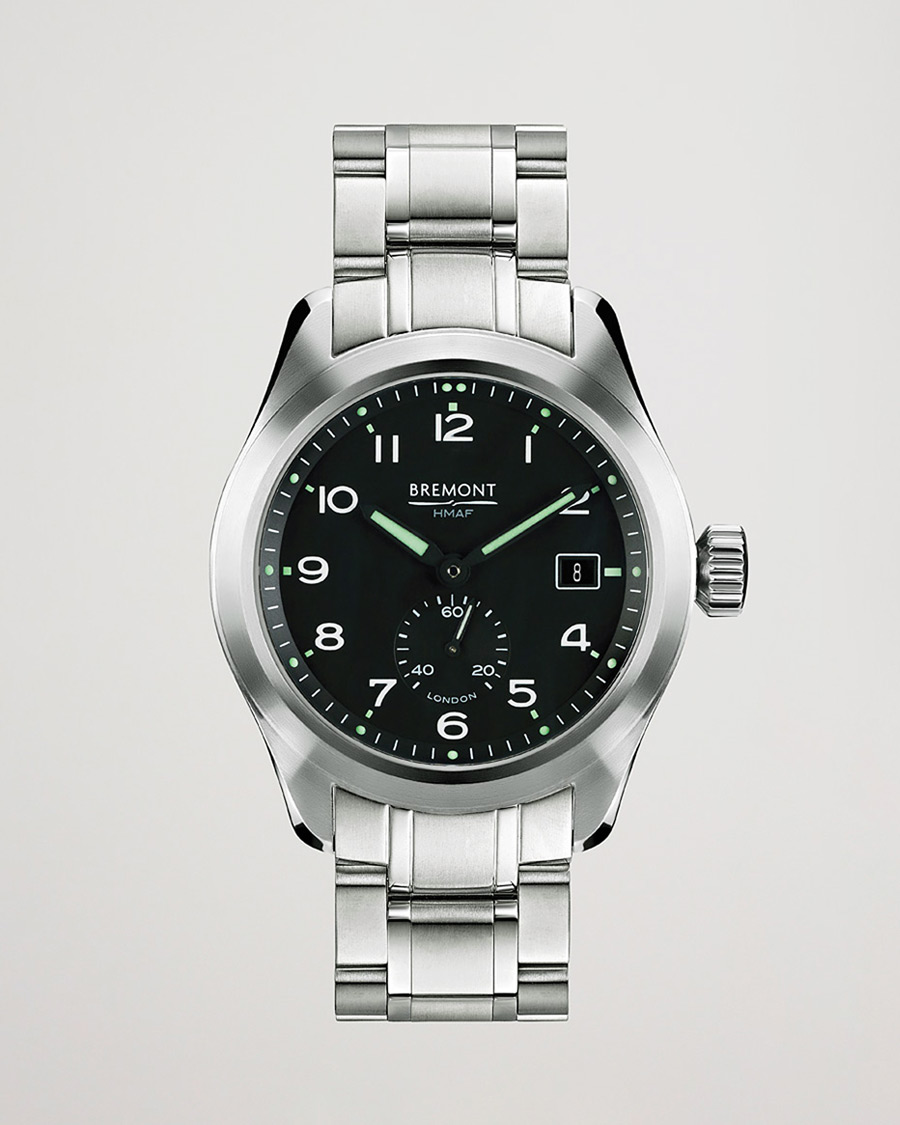 Heren | Bremont Pre-Owned Broadsword 40mm Steel Bracelet Black Dial Silver | Bremont Pre-Owned | Broadsword 40mm Steel Bracelet Black Dial Silver