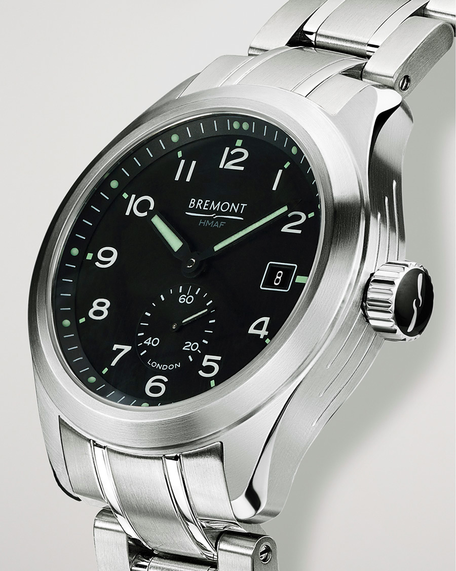 Heren | Bremont Pre-Owned Broadsword 40mm Steel Bracelet Black Dial Silver | Bremont Pre-Owned | Broadsword 40mm Steel Bracelet Black Dial Silver