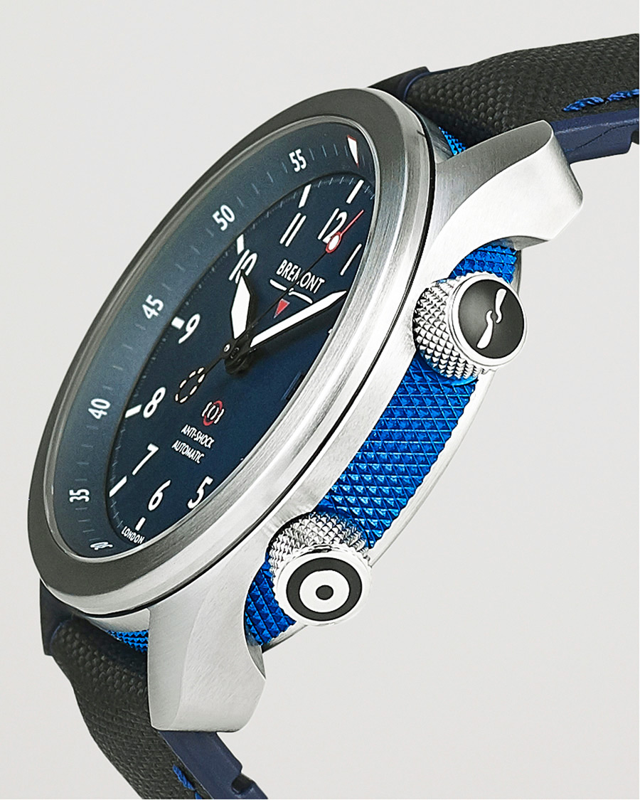 Heren | Bremont Pre-Owned MBII Pilot Watch 43mm Blue Dial Silver | Bremont Pre-Owned | MBII Pilot Watch 43mm Blue Dial Silver