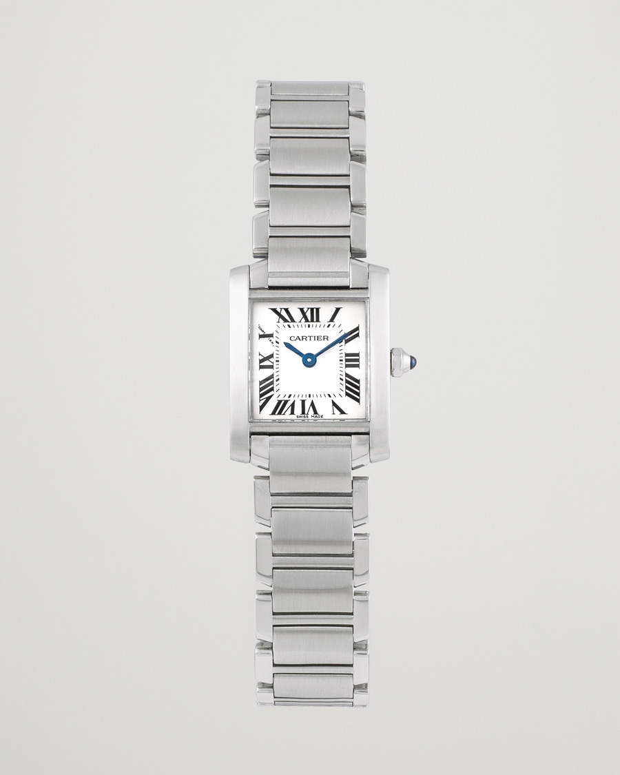 Heren | Cartier Pre-Owned Tank Francaise Silver | Cartier Pre-Owned | Tank Francaise Silver