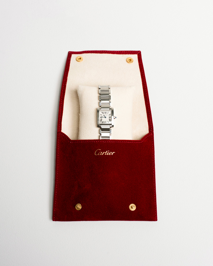 Heren | Cartier Pre-Owned Tank Francaise Silver | Cartier Pre-Owned | Tank Francaise Silver