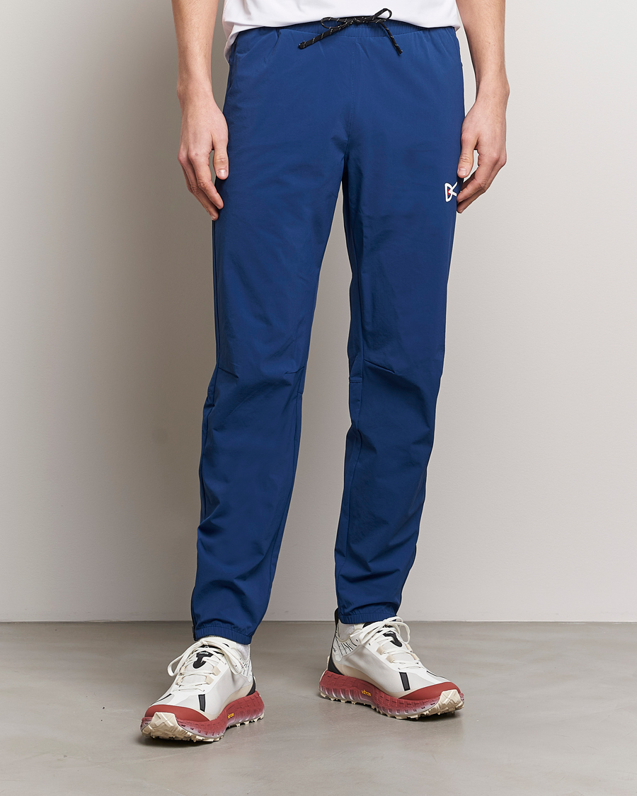 Heren | Functionele broeken | District Vision | Lightweight DWR Track Pants Navy