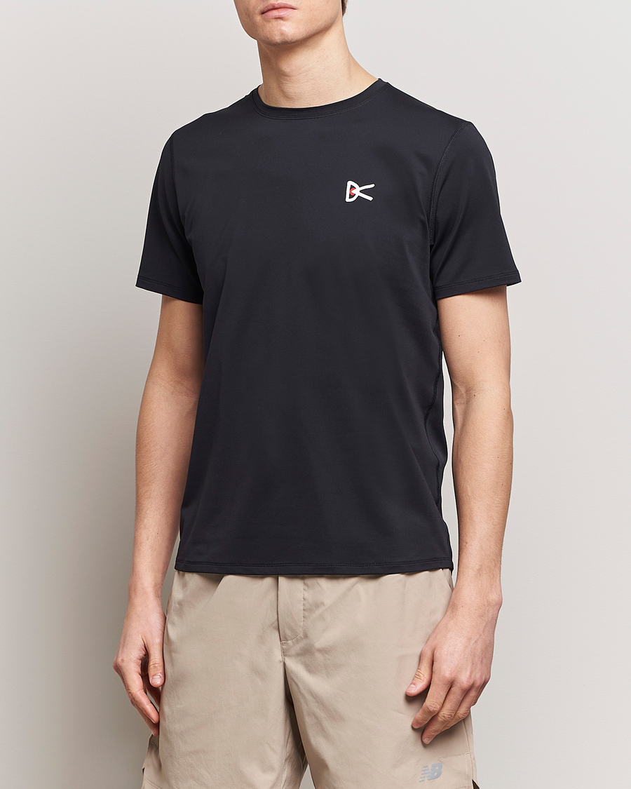 Heren | Active | District Vision | Lightweight Short Sleeve T-Shirts Black