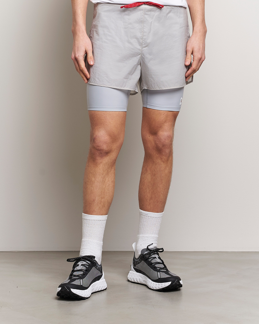 Men | Shorts | District Vision | Ripstop Layered Trail Shorts Moonbeam