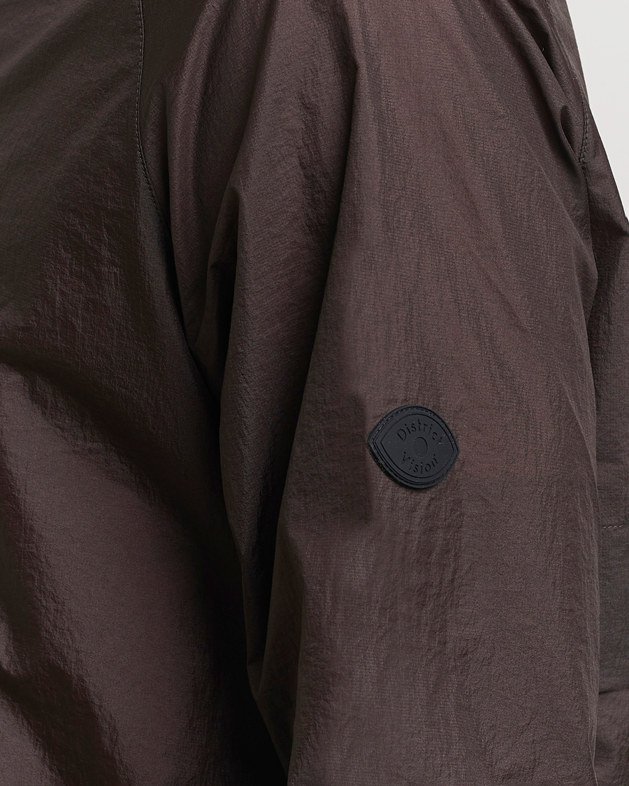 Heren | Jassen | District Vision | Ultralight Packable DWR Wind Jacket Cacao