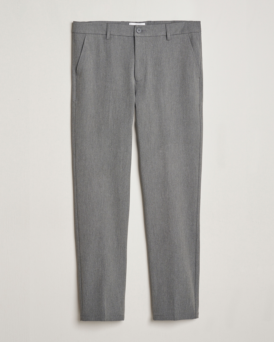 Heren | Broeken | LES DEUX | Como Reg Suit Pants Grey Melange