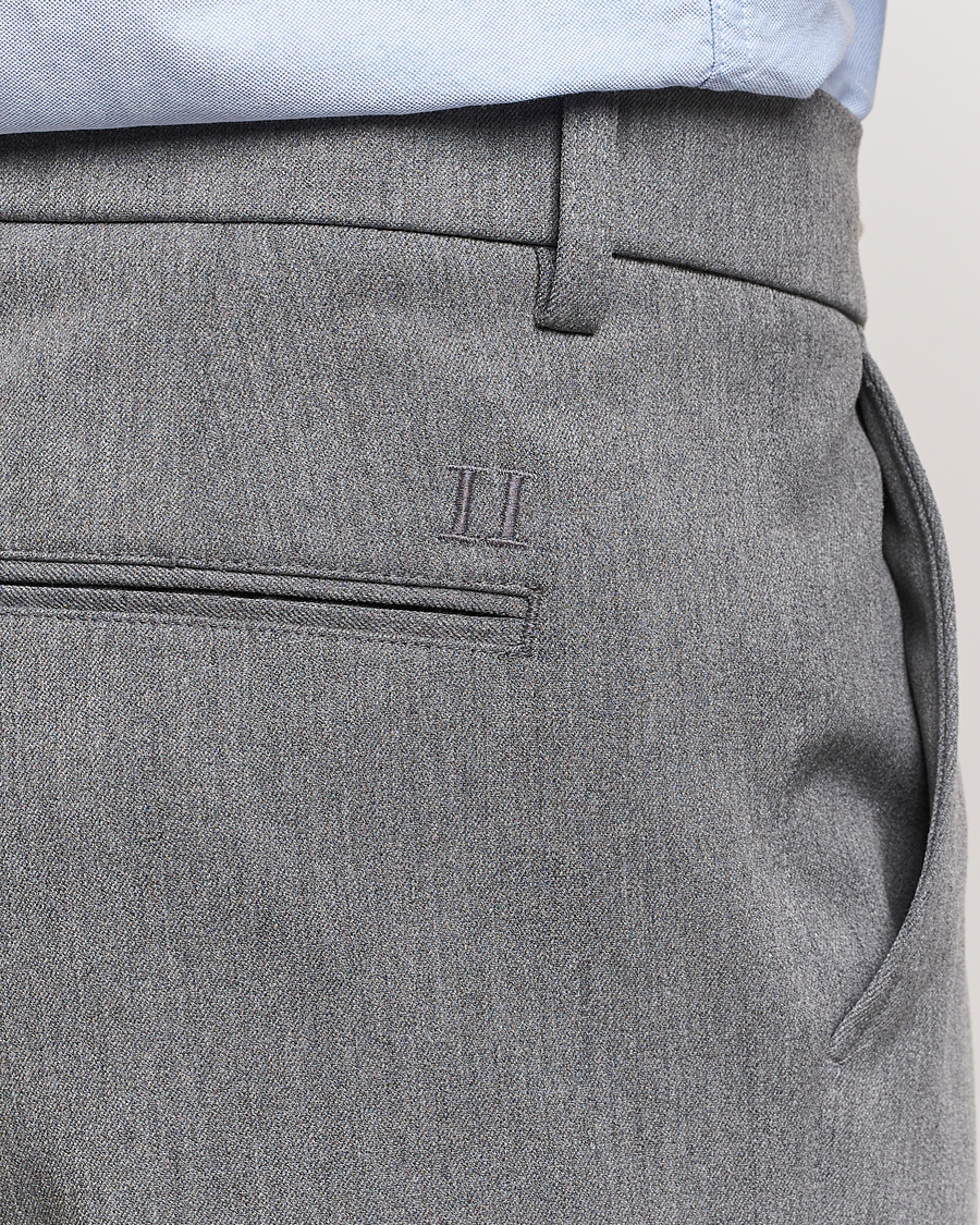 Heren | Broeken | LES DEUX | Como Reg Suit Pants Grey Melange