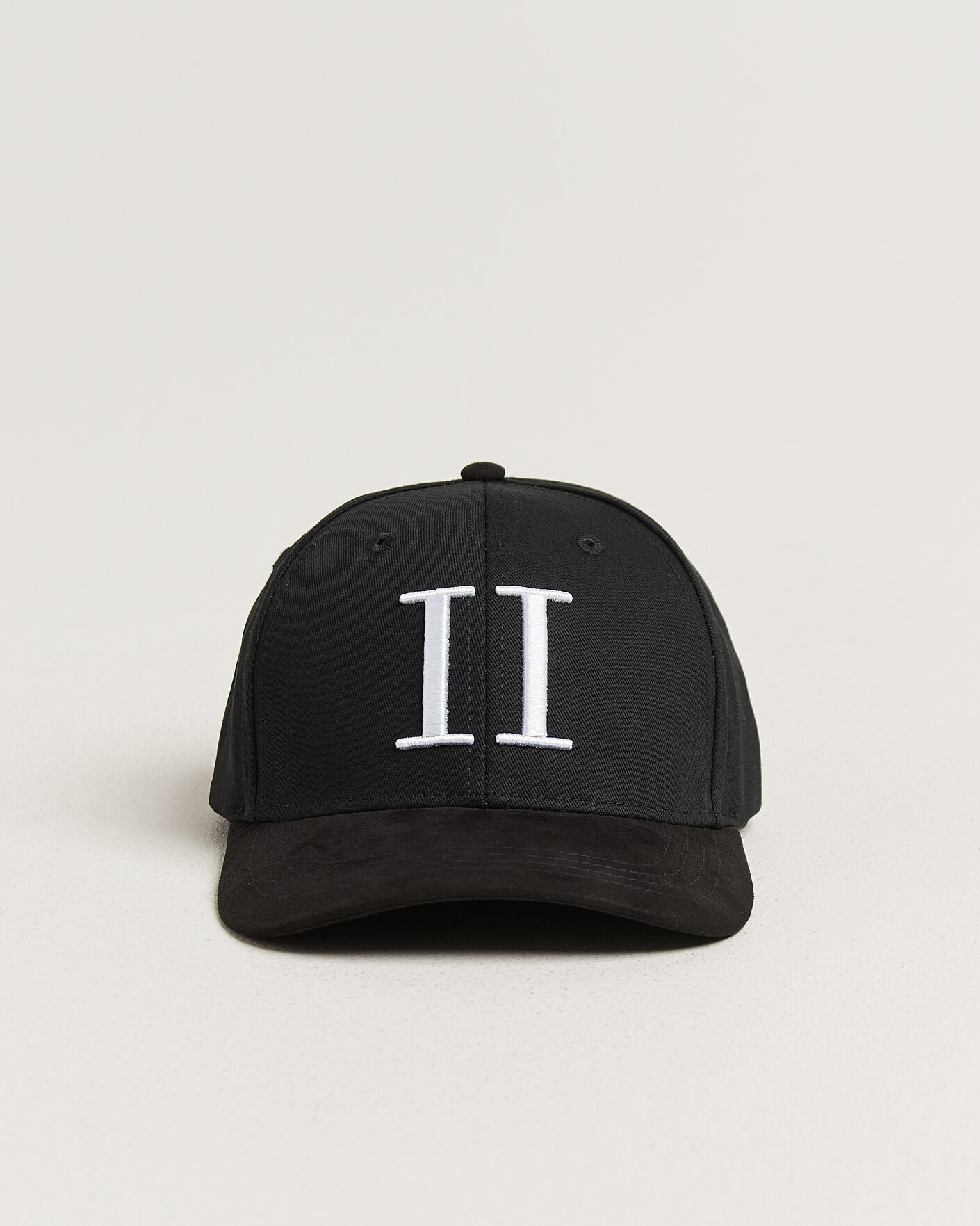 Heren | Hoeden en petten | LES DEUX | Baseball Cap Suede II Black/White