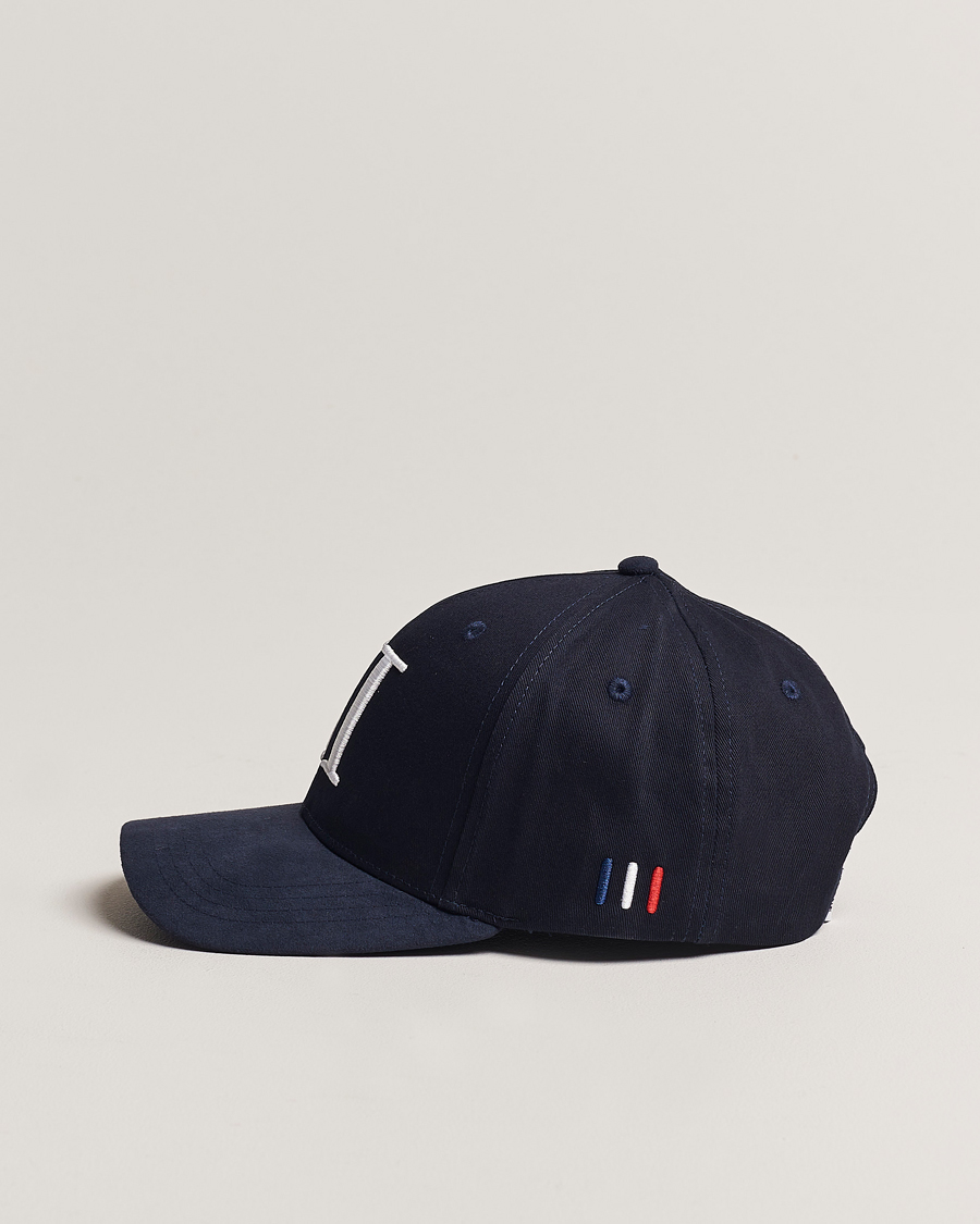 Heren | Hoeden en petten | LES DEUX | Baseball Cap Suede II Dark Navy