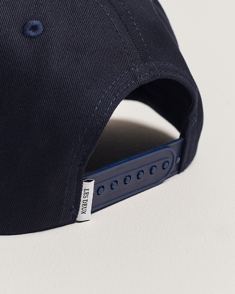 Heren | Hoeden en petten | LES DEUX | Baseball Cap Suede II Dark Navy