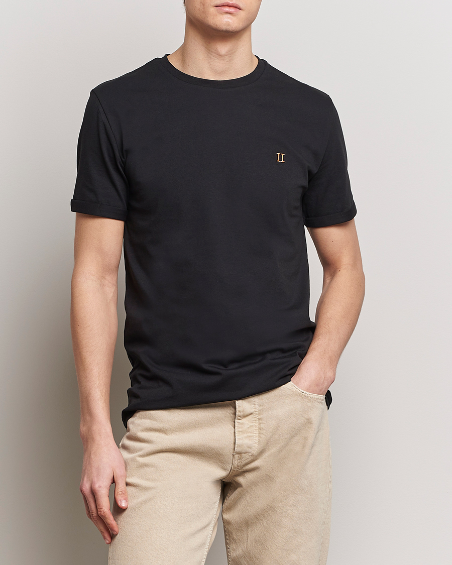 Heren | Nieuwe merken | LES DEUX | Nørregaard Cotton T-Shirt Black