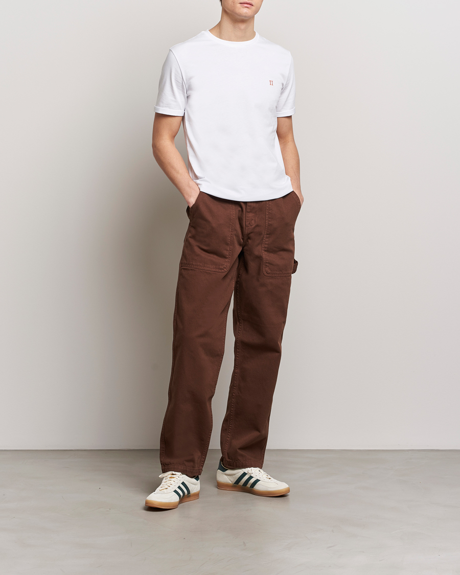 Heren | T-shirts | LES DEUX | Nørregaard Cotton T-Shirt White
