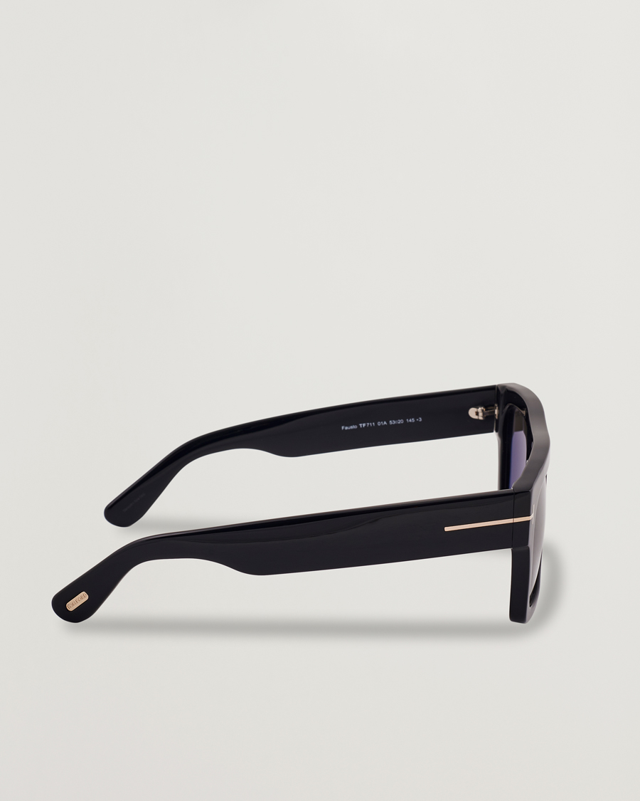 Heren | Zonnebrillen | Tom Ford | Fausto FT0711 Sunglasses Black/Smoke