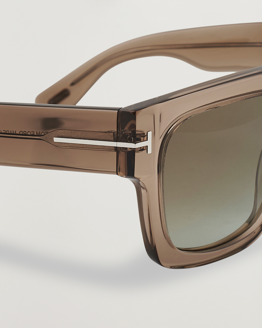 Heren | Zonnebrillen | Tom Ford | Fausto FT0711 Sunglasses Brown/Green