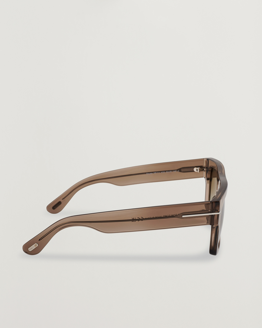 Heren | Zonnebrillen | Tom Ford | Fausto FT0711 Sunglasses Brown/Green