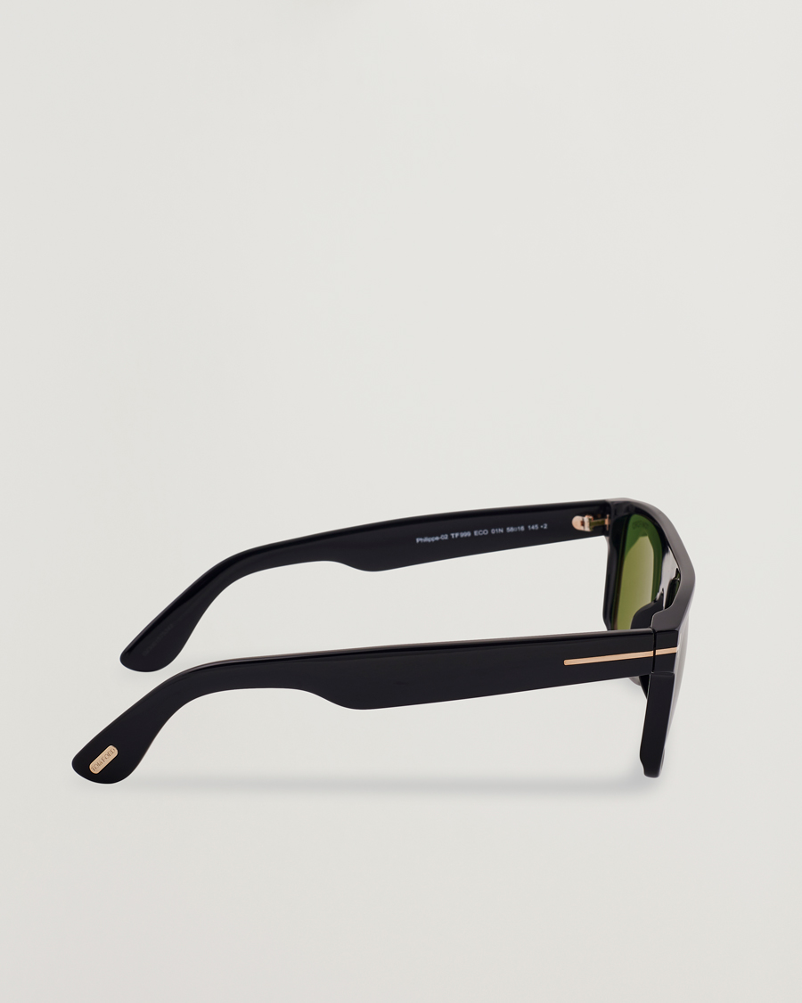Heren | Zonnebrillen | Tom Ford | Phillipe FT0999 Sunglasses Black/Green