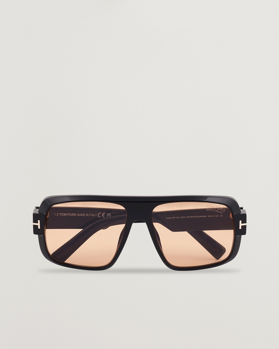Heren | Zonnebrillen | Tom Ford | Turner FT1101 Sunglasses Black/Brown